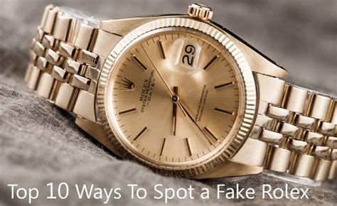 12 Tips to Spot Fake Rolex 